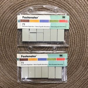Fastenater Gray Staple Bars